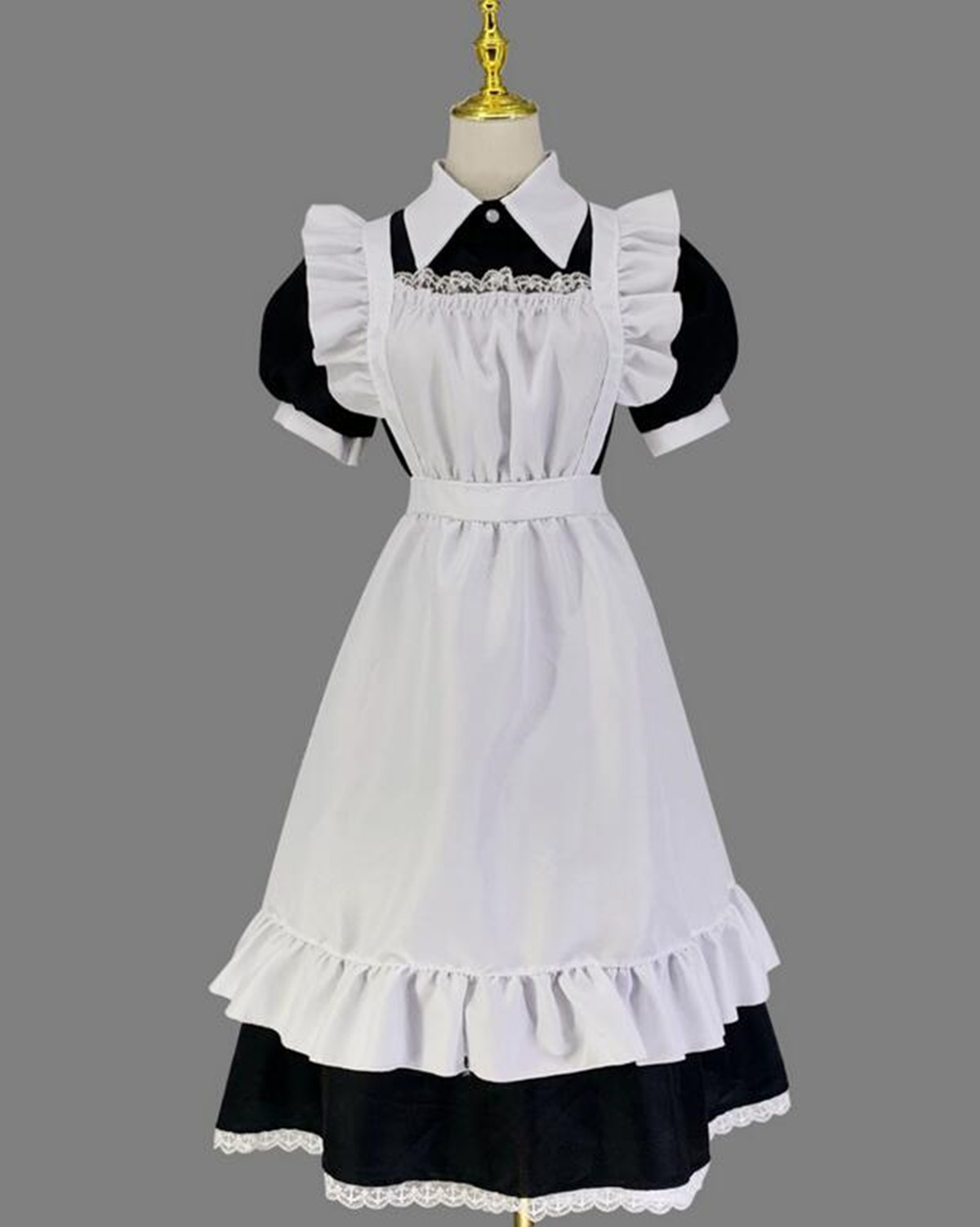 Anime Maid Cosplay Costume Dress For School Girls Maid Outfits Cute Lolita Dress Yc015