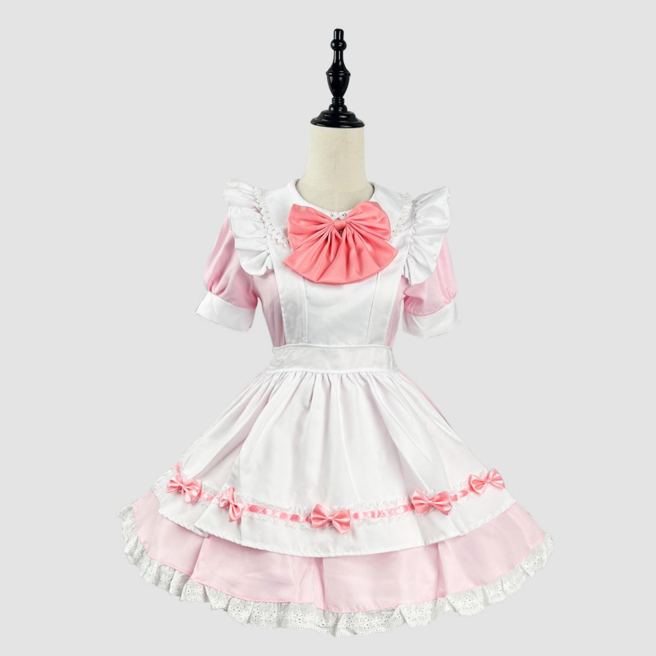 Anime Maid Cosplay Costume Dress For School Girls Maid Outfits Cute Lolita Dress Yc039